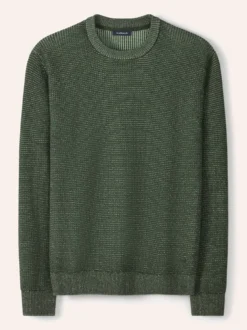Strukturpullover Bicolor