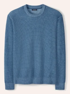Strukturpullover Bicolor