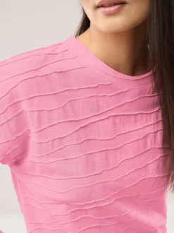 Strukturshirt Welle