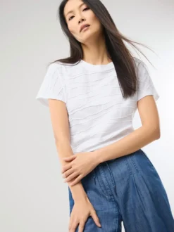 Strukturshirt Welle