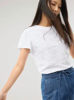 Strukturshirt Welle
