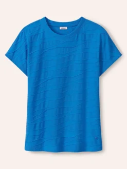 Strukturshirt Welle