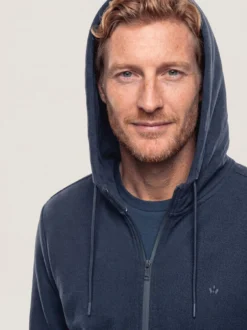 Sweatjacke mit Struktur
