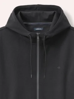 Sweatjacke mit Struktur