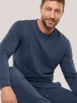 Sweatshirt mit Rundhals