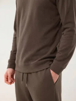 Sweatshirt mit Rundhals