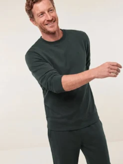 Sweatshirt mit Rundhals