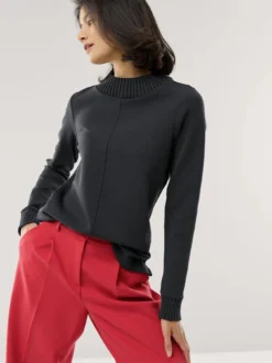 Sweatshirt mit Strick