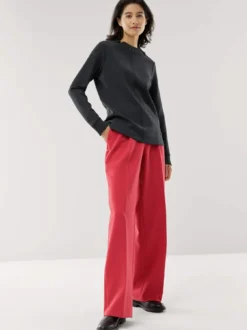Sweatshirt mit Strick