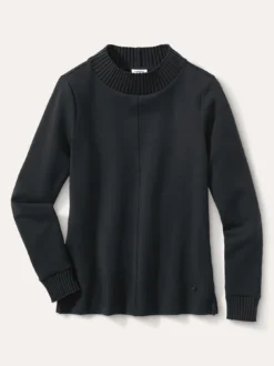 Sweatshirt mit Strick