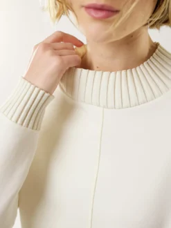 Sweatshirt mit Strick