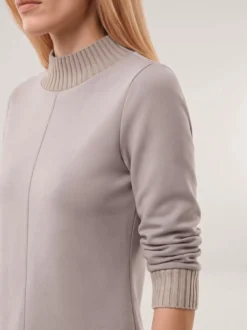 Sweatshirt mit Strick