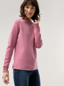 Sweatshirt mit Strick