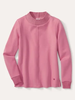 Sweatshirt mit Strick
