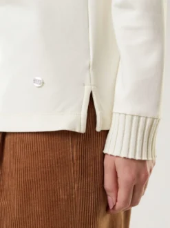 Sweatshirt mit Strick