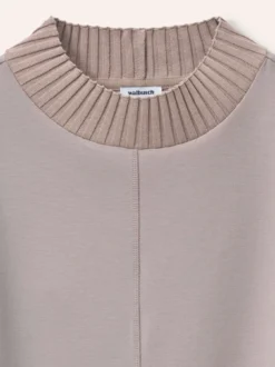 Sweatshirt mit Strick