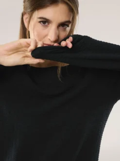 Sweatshirt mit Struktur