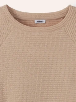 Sweatshirt mit Struktur