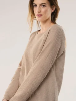 Sweatshirt mit Struktur