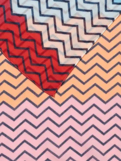 Swiss Cotton Zick Zack-Schal