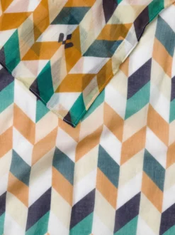 Swiss Cotton Zick Zack-Schal