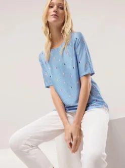 T-Shirt-Bluse Extra Leicht