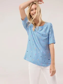 T-Shirt-Bluse Extra Leicht