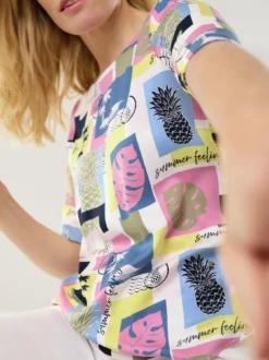 T-Shirt-Bluse Extra Leicht