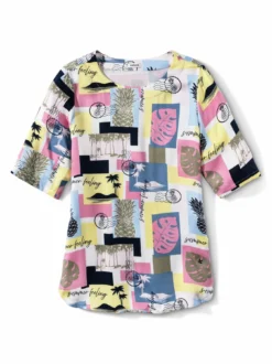 T-Shirt-Bluse Extra Leicht