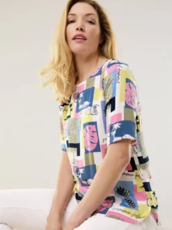 T-Shirt-Bluse Extra Leicht