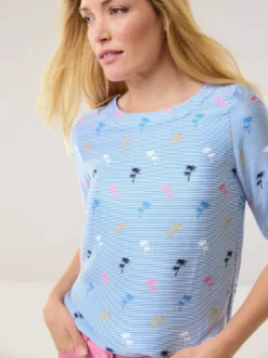 T-Shirt-Bluse Extra Leicht