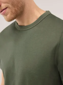 T-Shirt mit Leinen