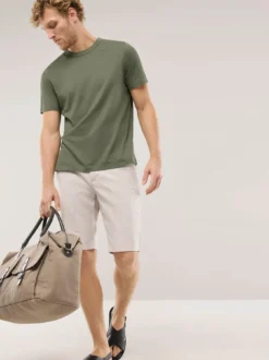 T-Shirt mit Leinen