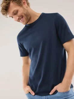 T-Shirt mit Leinen