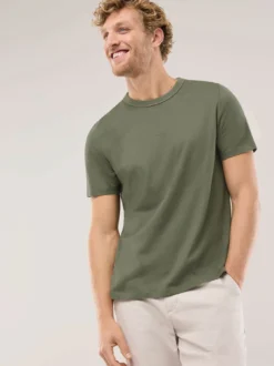 T-Shirt mit Leinen
