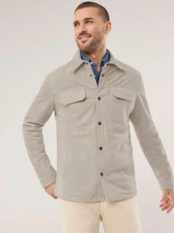 Velourslederhemdjacke