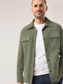Velourslederhemdjacke