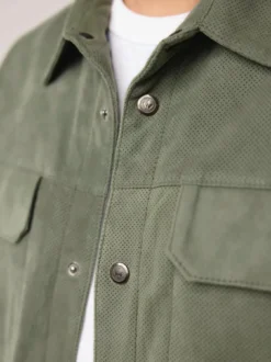 Velourslederhemdjacke