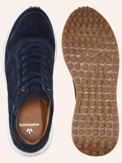 Velours Perfo Sneaker