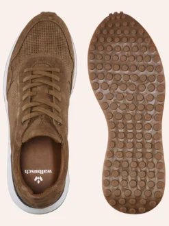 Velours Perfo Sneaker