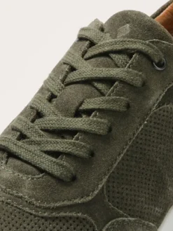 Velours Perfo Sneaker