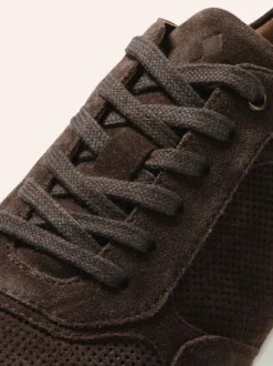 Velours Perfo Sneaker