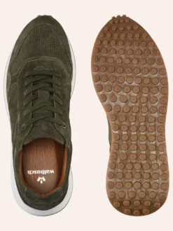 Velours Perfo Sneaker