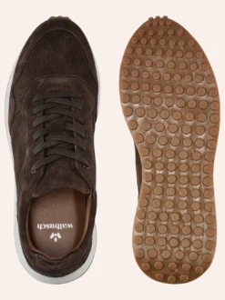 Velours Perfo Sneaker