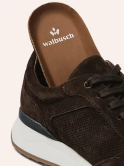 Velours Perfo Sneaker