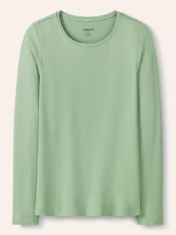 Viskose-Shirt Langarm