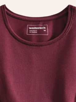 Viskose-Shirt Langarm