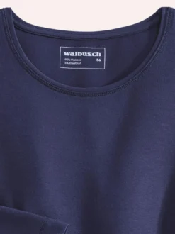 Viskose-Shirt Langarm