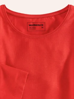 Viskose-Shirt Langarm