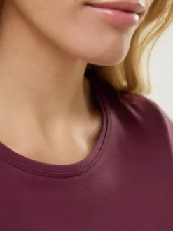 Viskose-Shirt Langarm